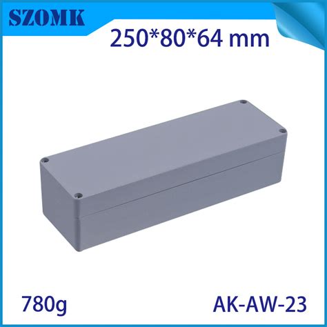 SZOMK 260x167x82mm Aluminum Die Casting Enclosure for 